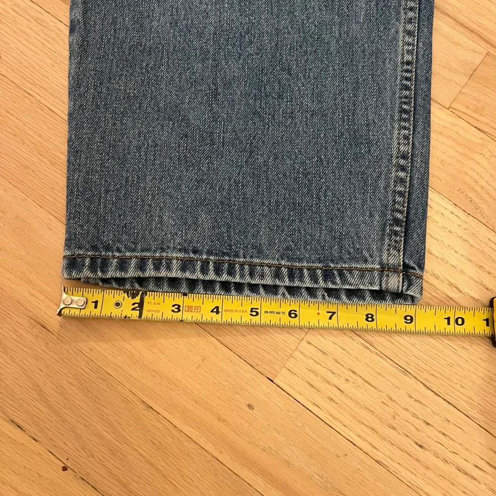 Levis 550 Relaxed Fit Mens Jeans 42x30 Medium‎ Wash Denim Cotton 550-0216 Y2K